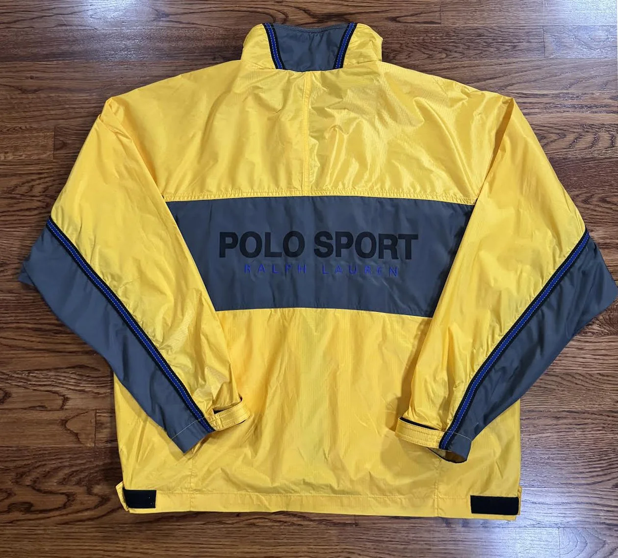 Polo Sport ジャージジャケット L グレーとイエロー Polo Sport ジャージジャケット L グレーとイエロー 楽天市場